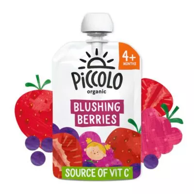 Piccolo Blushing Berries, Pear & Banana