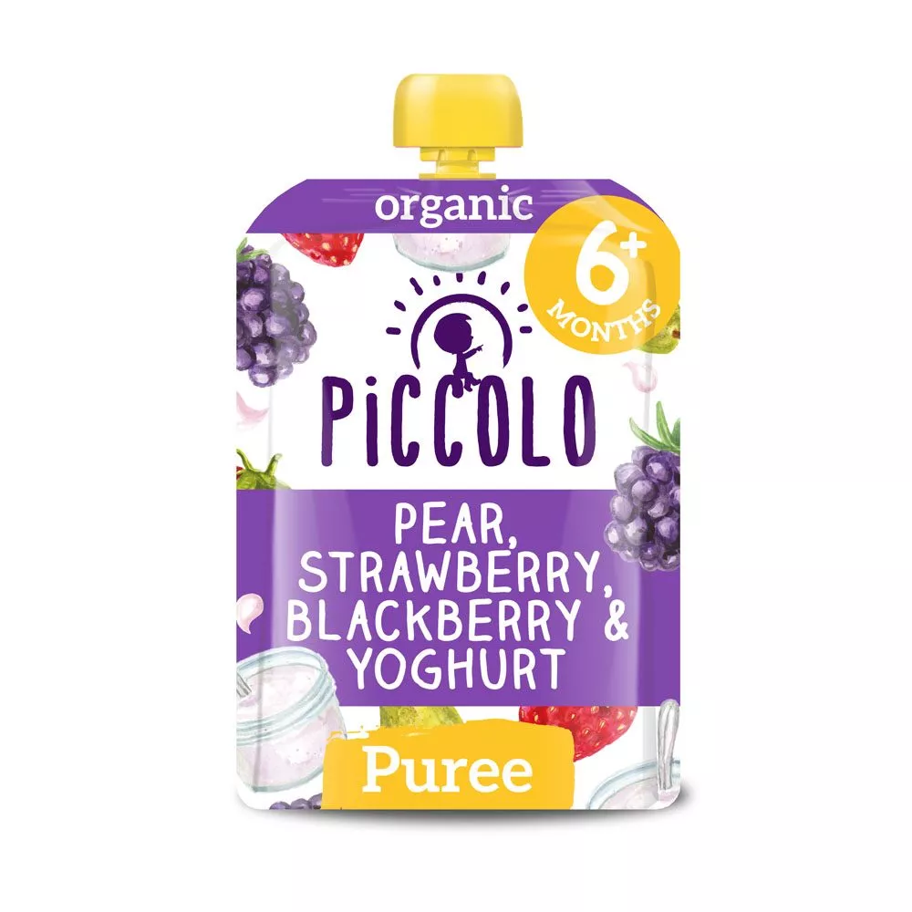 Piccolo Pear, Strawberry, Blackberry & Yoghurt