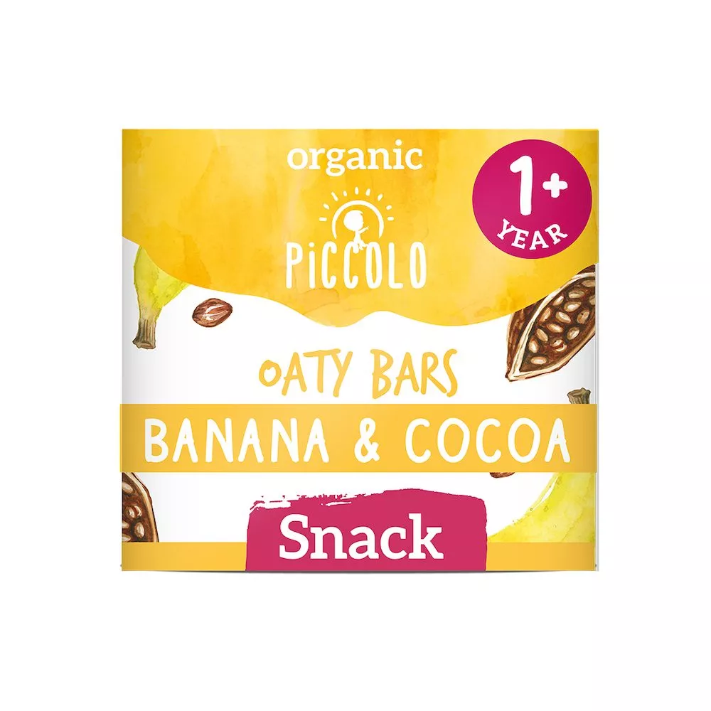 Piccolo Mighty Oaty Bar Banana & Cocoa Multipack box