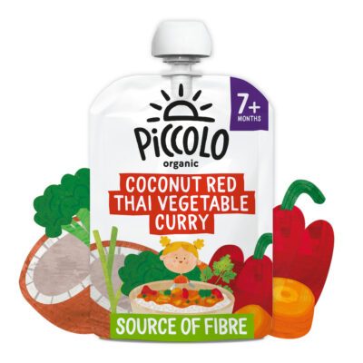 Piccolo Organic Coconut Red Thai Vegetable Curry